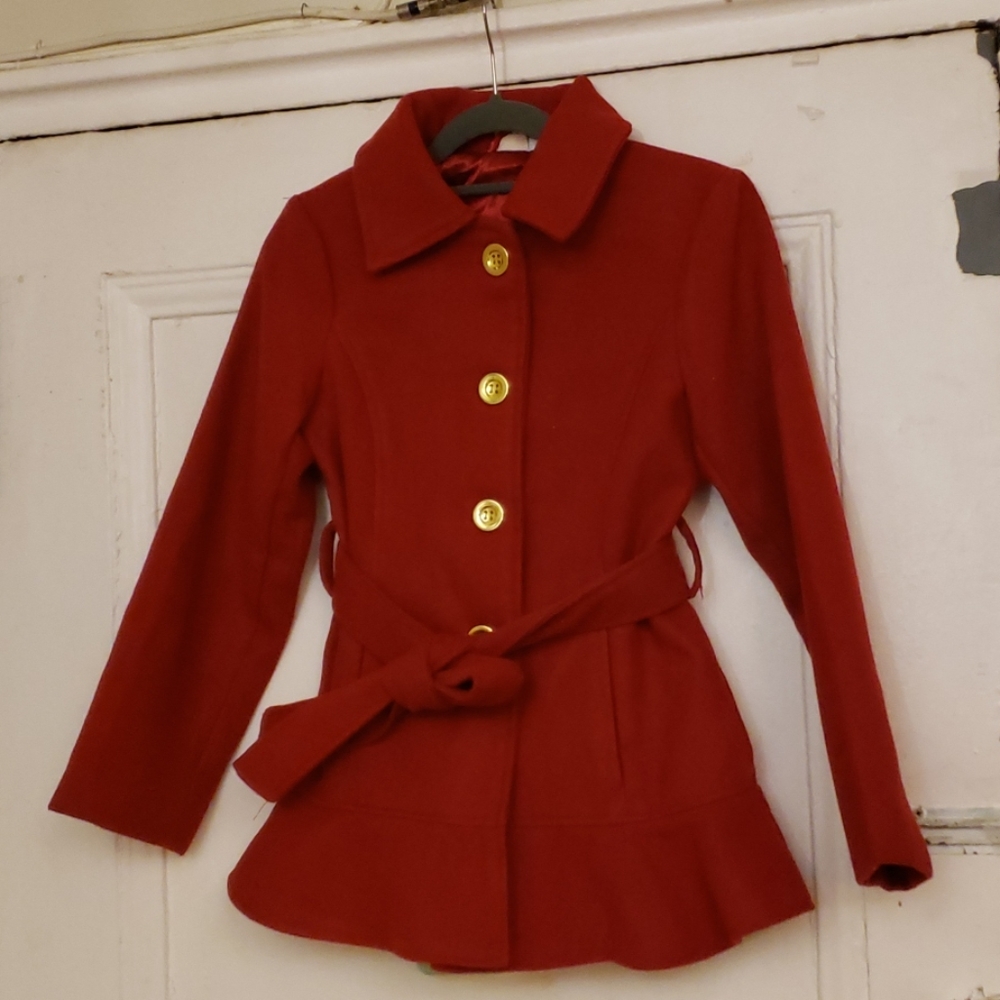 Canyon River Blues Red Peacoat Size L (14) - Picture 1 of 8
